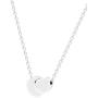 Granddaughter I Love You to The Moon and Back Heart & Moon Pendant Necklace On Message Card Jewelry Gifts for Girls, Teens, Women