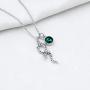 AKTAP HP Inspired Horcrux Crest Necklace TV Movie Jewelry Gift for Fans