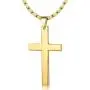 ORAZIO 3MM Stainless Steel Chain Cross Pendant Necklace for Men 22 24 30 Inches ORAZIO 3MM Stainless Steel Chain Cross Pendant Necklace for Men 22 24 30 Inches