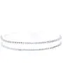 Rosemarie & Jubalee Womens Brilliant Set of 2 Crystal Rhinestone Statement Choker Necklaces Rosemarie & Jubalee Womens Brilliant Set of 2 Crystal Rhinestone Statement Choker Necklaces