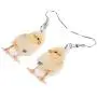 NEWEI Acrylic Sweet Chicken Eggs Chick Earrings Dangle Drop For Women Kids Farm Animal Pet Jewelry Gift Charm NEWEI Acrylic Sweet Chicken Eggs Chick Earrings Dangle Drop For Women Kids Farm Animal Pet Jewelry Gift Charm