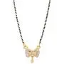 Efulgenz Fashion Jewelry Set of Indian CZ Mangalsutra Pendant Necklace Stud & Hoop Earrings Efulgenz Fashion Jewelry Set of Indian CZ Mangalsutra Pendant Necklace Stud & Hoop Earrings