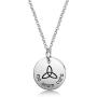 Mo ANAM Cara Necklace Iris Celtic Soul Mate Necklace BFF Gift for Her