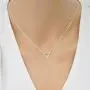 Yfe Olbye Triangle Pendant Necklace Silver Hammered Triangle Necklace Choker Minimalist Necklace for Women and Girls (Shorter Choker 2) Yfe Olbye Triangle Pendant Necklace Silver Hammered Triangle Necklace Choker Minimalist Necklace for Women and Girls (Shorter Choker 2)