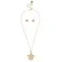 Betsey Johnson Turtle Pendant Necklace & Starfish Stud Earrings Set Betsey Johnson Turtle Pendant Necklace & Starfish Stud Earrings Set