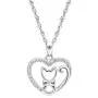 Kitty Cat Necklace for Women and Girls by Ginger Lyne Sterling Silver Heart Little Kitten Pendant Includes Rolo Chain Paw Print Collection Kitty Cat Necklace for Women and Girls by Ginger Lyne Sterling Silver Heart Little Kitten Pendant Includes Rolo Chain Paw Print Collection