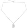 NOVICA .925 Sterling Silver Handmade Pendant Necklace, 18'' with a 1'' Extender, Elephant Stack