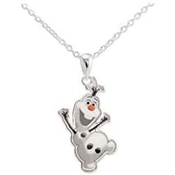 Disney Frozen Olaf The Snowman Pendant Necklace with Frozen Gift Box