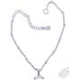 YouU Sterling Silver Mermaid Tail Bracelet Ball Beads Star Chain Bracelets Wrist Jewelry for Women Girls Gift with Transparent Box