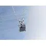 Dazzlingrock Collection 10K Gold Princess Cut Black Diamond Ladies Solitaire Pendant