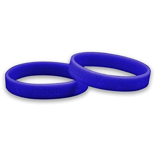 Fundraising For A Cause | Periwinkle Stomach Cancer Awareness Bracelets – Periwinkle Ribbon Cancer Awareness Silicone Bracelets for Adults