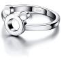 Dankadi Girl 925 Sterling Silver Ring New Mickey Shaped Rings Size 4-8# Solid Silver Material Feminine Jewelry Birthday Gift