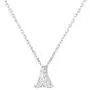 PAVOI 14K Gold Plated 925 Sterling Silver CZ Diamond Pendant Necklace for Women | Adjustable Slider