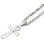 GUNGNEER Silvertone Ankh Cross Necklace Symbol of Protection Pendant Key of Life Jewelry Stainless Steel Keel Chain GUNGNEER Silvertone Ankh Cross Necklace Symbol of Protection Pendant Key of Life Jewelry Stainless Steel Keel Chain