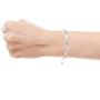 Inspirational Link Bracelets Birthday Gifts for Women Girls Motivational Mantra Stainless Steel Engraved Quote Jewelry