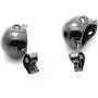 Xusamss Punk Jewelry Stainless Steel Skull Head Stud Earrings