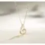 Agvana 18K Solid Gold Diamond Teardrop Dainty Pendant Necklace Fine Jewelry Anniversary Birthday Valentines Day Gifts for Women Teen Girls Sister Lover Wife, 16+2 Inch Extender