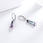Mystic Topaz Dangle Earrings Women 925 Sterling Silver Mystic Rainbow Drop Earring Dangling Jewelry