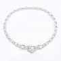 Giffor 002 Bracelets for Women Silver Plated Jewelry Sets Necklaces Stud Earrings Birthday Gifts Braclets