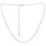Sea of Ice Sterling Silver 1mm Diamond-Cut Alternate Bead Rolo Chain Necklace for Women, Size 14'' - 36'' Italy Sea of Ice Sterling Silver 1mm Diamond-Cut Alternate Bead Rolo Chain Necklace for Women, Size 14'' - 36'' Italy