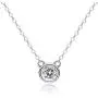 AINUOSHI 1 Carat Moissanite Pendant Necklace, Gold Plated Sterling Silver 18'' Chain Necklace, Ideal Gift for Thanksgiving, Mothers Day, Anniversary and Birthday AINUOSHI 1 Carat Moissanite Pendant Necklace, Gold Plated Sterling Silver 18'' Chain Necklace, Ideal Gift for Thanksgiving, Mothers Day, Anniversary and Birthday