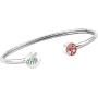 FAADBUK AKA Sorority Gift Alpha Alpha Kappa Paraphernalia Pink Zircon and Green AKA Bracelet Sorority Graduation Jewelry for Women Girls