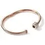 PANSTAR Silver Bracelet for Women, Tennis Bangle Bracelet, 316L Stainless Steel Bracelets Set Cubic Zirconia