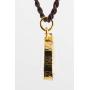 Weekday Birthday Buddha Golden Thai Amulet Pendant