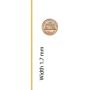 Lifetime Jewelry 1.7mm Curb Link Chain Necklace for Women & Men 24k Gold Plated