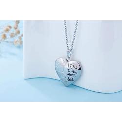 Locket Necklace That Holds Pictures I Love You to The Moon and Back Photo Memory Lockets Necklaces