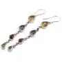 NOVICA Multi-Gem Citrine .925 Sterling Silver Dangle Earrings Dazzling Drops NOVICA Multi-Gem Citrine .925 Sterling Silver Dangle Earrings Dazzling Drops
