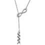 FUTOP Science Gift Biologist Science Jewelry DNA Microscope Lariat Y Necklace Necklace Gift for Scientists, Chemists