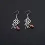 LBSBO Outlander Inspired Jewelry Celtic Knot Cross Pendant Earrings Outlander Claire Fraser Earrings Sassenach Scottish Outlander Gift