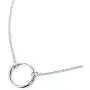 Open Circle Necklace in Yellow Gold, Rose Gold or Rhodium over 925 Sterling Silver Open Circle Necklace in Yellow Gold, Rose Gold or Rhodium over 925 Sterling Silver