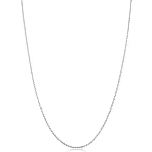 Kooljewelry Sterling Silver Round Wheat Chain Necklace (1.1 mm, 1.5 mm, 2 mm or 2.6 mm) Kooljewelry Sterling Silver Round Wheat Chain Necklace (1.1 mm, 1.5 mm, 2 mm or 2.6 mm)