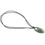 NOVICA Jade Pendant Necklace, 15.75'' Mayan Ellipse