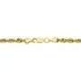 14K Yellow Gold Filled Solid Rope Chain Necklace, 4.5mm Wide