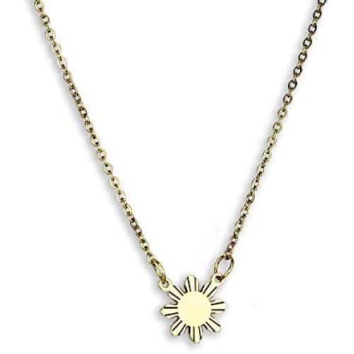 Kivosliviz Philippines Sun Necklace Philippines Jewelry Gift for Filipino Philippines Star Necklace Philippine Pride Necklace