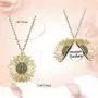 HkFcle Pendant Necklace, Alloy Sunflower Necklace, eco-Friendly Pendant Necklace, Couple Jewelry/Gift (Color : 3 Colors) HkFcle Pendant Necklace, Alloy Sunflower Necklace, eco-Friendly Pendant Necklace, Couple Jewelry/Gift (Color : 3 Colors)