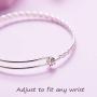 Mother of the Bride Gifts Bangle Thank You for Standing By My Side Today And Always Bracelets for Women Wedding Jewelry Gift