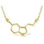 Rosa Vila Happiness Serotonin Molecule Necklace For Women, Happy Serotonin Necklace, Science Jewelry For Women, Ideal Necklaces For Teacher, Professor, Chemistry Grad, And Science Lovers Rosa Vila Happiness Serotonin Molecule Necklace For Women, Happy Serotonin Necklace, Science Jewelry For Women, Ideal Necklaces For Teacher, Professor, Chemistry Grad, And Science Lovers