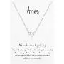 Mocya Zodiac Necklace for Women Jewelry Horoscope Constellation Pendant Astrology Birthday Gifts Mocya Zodiac Necklace for Women Jewelry Horoscope Constellation Pendant Astrology Birthday Gifts