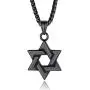 ChainsPro Magen David Star Pendant with Chain-55+5CM Adjustable, 316L Stainless Steel/Gold Plated (Send Gift Box) ChainsPro Magen David Star Pendant with Chain-55+5CM Adjustable, 316L Stainless Steel/Gold Plated (Send Gift Box)