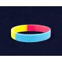 LGBTQ - Pansexual PRIDE Silicone Bracelet (Adult)