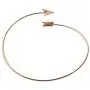 SENFAI Arrow Bangle Adjustable Wire Wrapped Bracelet Simple Style SENFAI Arrow Bangle Adjustable Wire Wrapped Bracelet Simple Style