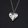 CENWA Caroline Inspired Vervain Heart Pendant Necklace