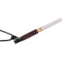 HZMAN Mens 18k Gold Plated Iced Out Cigarette Holder Stainless Steel CZ Pendant Hip Hop Necklace