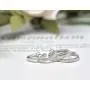 Cubic Zirconia Hoop Earrings Set - Sterling Silver Hypoallergenic Hoop Huggies Earrings Crystal Non Pierced Ear Cuff CZ Cartilage Earrings for Women Girls , 2 Pairs