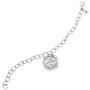 Silpada Nickel and Dime Coin Link Chain Bracelet in Sterling Silver, 7.5''