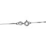 Sterling Silver Tiny Cross Charm Box Chain Nickel Free Necklace Italy